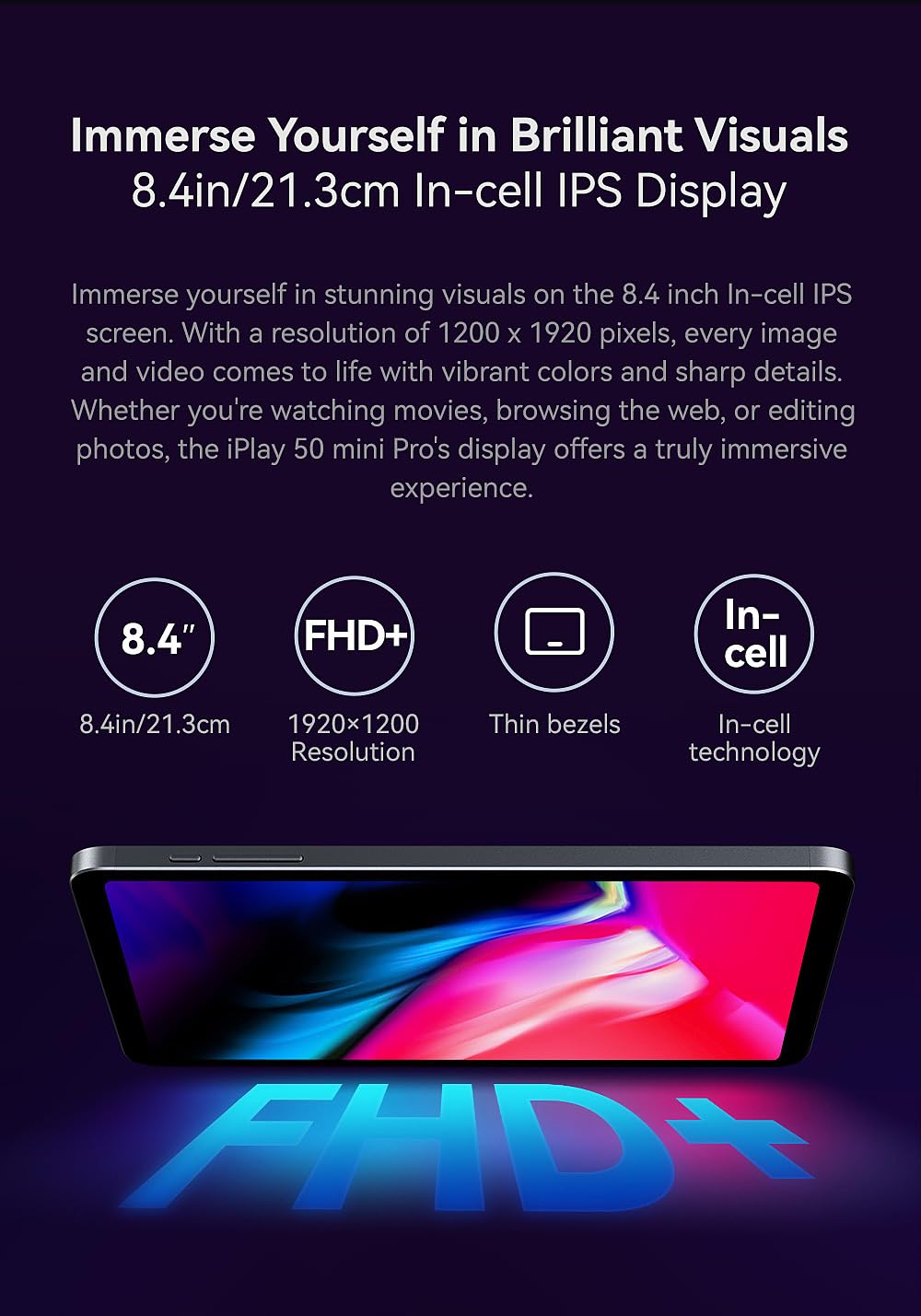 Androidタブレット iPlay 50 mini Pro 格安だが動画に強く十分使える8インチタブレット「iPlay 50